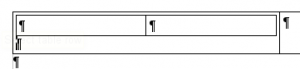 A collapsed pararaph is shown